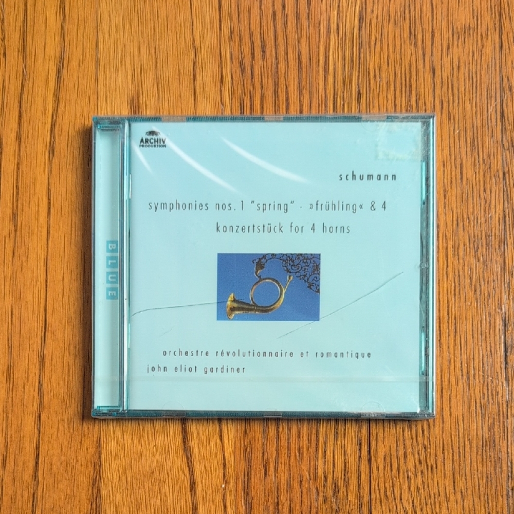 NEW Robert Schumann Symphonies CD Orchestral Music John Eliot Gardiner